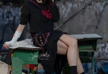 咬一口兔娘(Yiko湿润兔) –  不良女高 [73P+1V-1.79GB]-套图岛