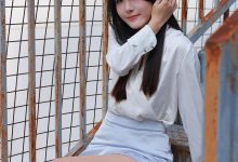 [IESS异思趣向] 2024.11.08 丝享家 1893 婉萍《蓝色短裙（上）》[80P-90MB]-套图岛