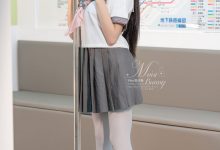 咬一口兔娘(Yiko湿润兔) – NO.203 十二月作品『地铁萌妹』[165P+1V-1.92G]-套图岛