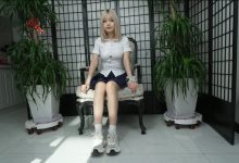 A&F NO.227 yangqianqian-百褶裙白棉袜展示她的可爱小脚 第1部[1V／3.61GB]-套图岛