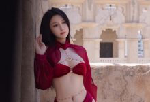 鱼子酱《惊红之舞》原版写真 [35P-761MB]-套图岛