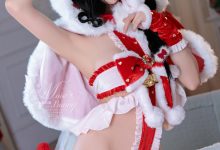 咬一口兔娘(Yiko湿润兔) –  十二月作品『兔兔圣诞礼物』[103P+1V-2.24G]-套图岛