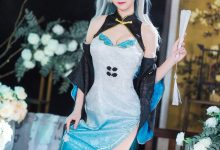 Tomoyo酱 –  星穹铁道 流萤旗袍 [24P-105MB]-套图岛