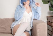 Limerence原创 NO.098 异世界新人之之初次Re小猫咪睡衣雷姆[140P+1V／1.82GB]-套图岛