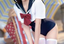 Bangni邦尼 –  反差JK泳装[97P+7V-841.3M]-套图岛