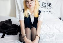 [BoBoSocks袜啵啵]NO.507 小甜豆 高跟长靴、薄黑丝、皮衣外套、ol风[140P+2V／5.96GB]-套图岛