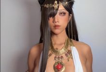 九曲Jean –  黑皮埃及娘[5V-417.6M]-套图岛