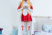 物恋传媒 No.2340 泡泡-cos亚丝娜、长靴、袜套、薄肉丝 [156P1V-6.37G]-套图岛