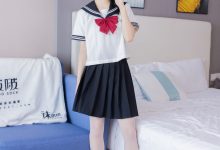 BoBoSocks袜啵啵 No.548 糯米-运动鞋、堆堆袜套、薄白丝、jk制服[145P-1V-6.09G]-套图岛