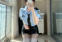 不可爱羚-定制-黑丝白丝女警[48P+8V-1.14G]-套图岛