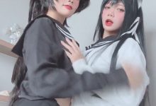 PoppaChan –  ✘Kawaiimeochan 双人Cosplay短视频[1P-25V-183.4M]-套图岛