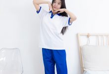 物恋传媒 No.2368 芋头-板鞋、白棉袜、裸足 [150P1V-3.60GB]-套图岛