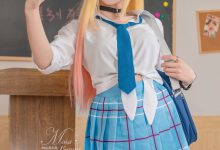 咬一口兔娘(Yiko湿润兔) –  2025年7月作品 喜多川海梦[77P-1.52G]-套图岛