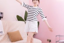 [BoBoSocks袜啵啵] NO.556 香菜-帆布鞋、白棉袜、裸足[149P-1V-5.76G]-套图岛