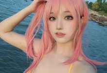 七七娜娜子 –  穗香泳衣[31P+4V-667.8M]-套图岛