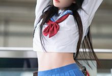 桜桃喵 – 地铁JK [33P-527MB]-套图岛