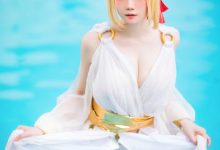 焖焖碳 –  FGO 尼禄睡裙 [27P-239MB]-套图岛