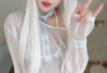 布丁大法-白毛女友[105P+8V-991MB]-套图岛