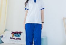 物恋传媒 No.2406 橙橙-帆布鞋、白棉袜、薄肉丝、校服裤里丝 [170P1V-4.17GB]-套图岛