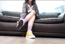 A&F No.259 Wangxiaoniu-的性感的脚丫粉色棉袜裸足 第2部 [MP4-3.00GB]-套图岛