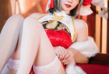 焖焖碳-碧蓝航线-柴郡新春旗袍[29P-180MB]-套图岛