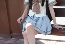 青柠映画 013 – 阿慌 JK公交站 [136P2V-4.67GB]-套图岛