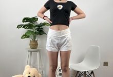 三禾摄影 No.038 休闲短裤 棉袜 小白鞋 [279P1V-1.54GB]-套图岛