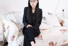 BoBoSocks袜啵啵 No.617 焦糖-高跟鞋、短肉丝、白船袜、裸足、ol制服 [220P1V-7.51GB]-套图岛