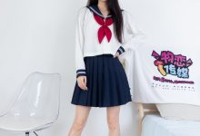 物恋传媒 No.2535 茯苓-帆布鞋、纯白棉袜、裸足 [160P1V-3.96GB]-套图岛