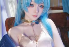 屿鱼 –  Nikke胜利女神 海伦礼服[60P-535.6M]-套图岛