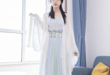 BoBoSocks袜啵啵 No.643 小甜豆-汉服、白船袜、薄肉丝、裸足 [164P1V-6.66GB]-套图岛