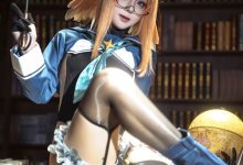 矢量鱼 –  蔚蓝档案 圆堂志美子校服[50P-513.1M]-套图岛