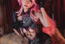 亚马逊鲶鱼 –  FGO 玉藻前旗袍[10P-199M]-套图岛