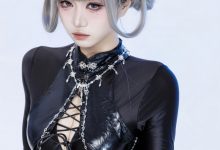 柒柒要乖哦 –黑靡烟旗袍[108P+2V-1.88G]-套图岛