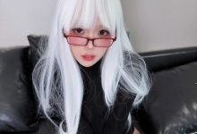 麻薯好吃 No.014 - 暗夜纯白 [55P-91MB]-套图岛