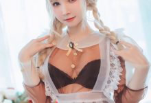 一千只猫薄禾 –  &羽生三未 透明女仆-套图岛
