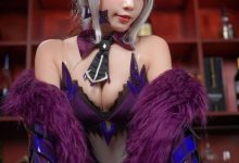 Neko-薇薇 – NO.016 FGO 黑枪呆兔女郎-套图岛