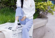 BoBoSocks袜啵啵 积分限定作品048 焦糖-板鞋、白棉袜、裸足-套图岛