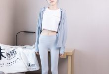 BoBoSocks袜啵啵 积分限定作品051 稚予-运动鞋、黑棉袜、薄肉丝-套图岛
