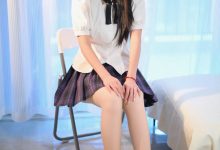 凝思摄影 No.057 小琪-jk制服、短白袜、小皮鞋-套图岛