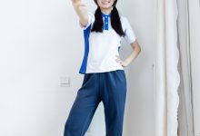 物恋传媒 No.2735 萌萌-白棉袜、裸足、校服 [155P1V-3.75GB]-套图岛