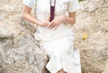 足愉心 No.133 夏沫(搭配:黑色板鞋、白色棉袜、肉色丝袜)-套图岛