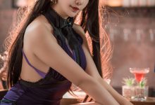 源纱希喵喵喵 – NO.038 蒂法礼服-套图岛