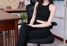 甜予摄影 No.303 露露-长筒鞋、白袜、裸足-套图岛