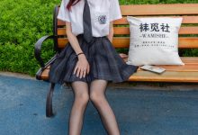 袜觅社 NO.024 奶茶-套图岛