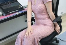 丝韵摄影 NO.3466 嘟嘟 纯欲甜美风 灰色短款针织开衫-套图岛