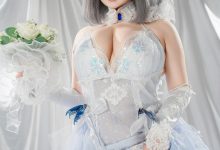 宝钡Bei-碧蓝航线 柴郡 誓约花嫁-套图岛