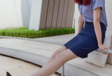 袜觅社 NO.027 奶茶-套图岛