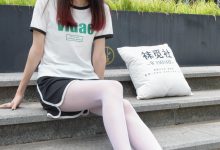 袜觅社 NO.028 奶茶-套图岛