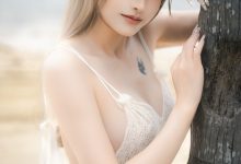 鹿八岁baby – NO.146 白纱-套图岛